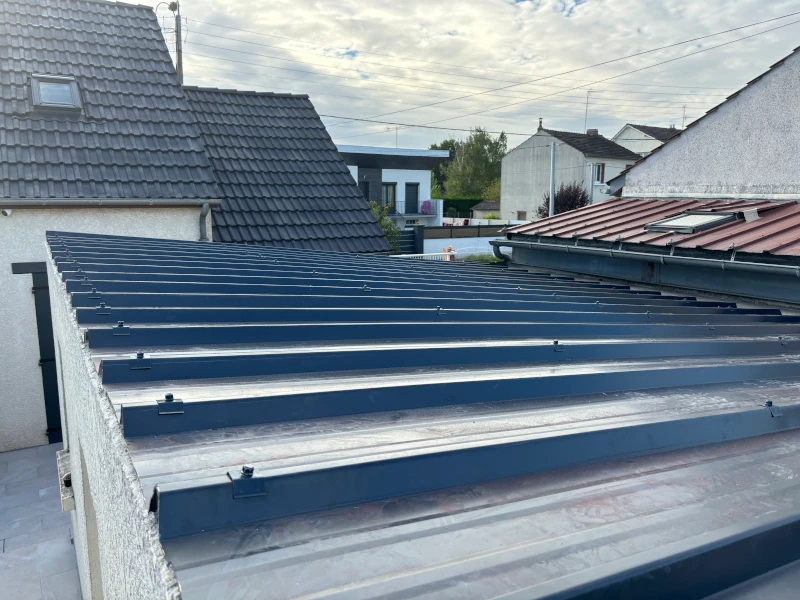 pose bac acier avec isolation 2 Montargis