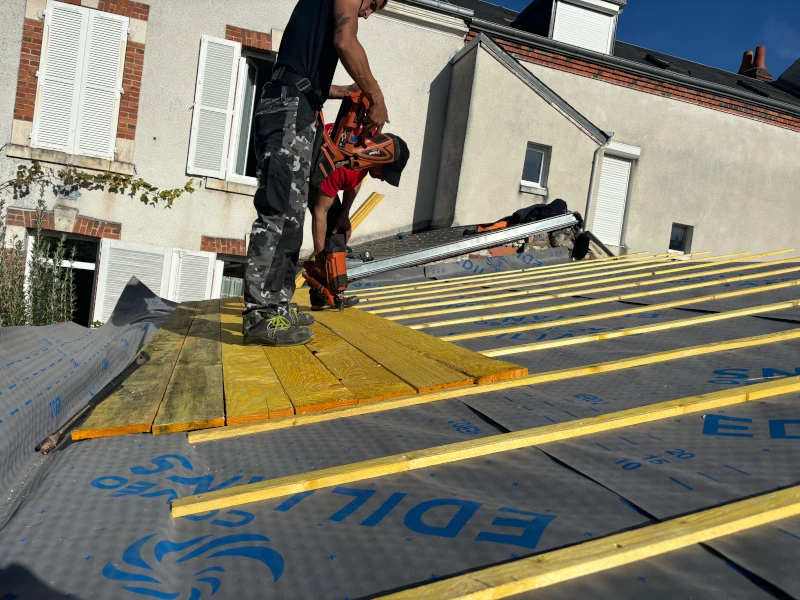 pose toiture joint debout toiture en zinc 2 saint-jean-le-blanc